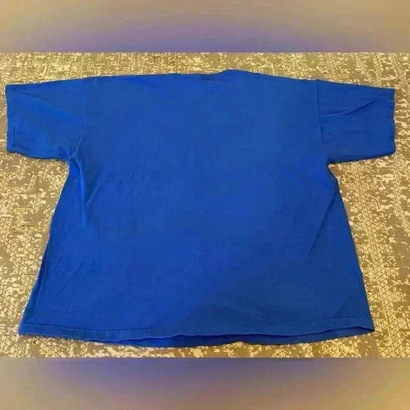 Kansas Jayhawks 2007 Sweet 16 shirt size 2XL color Blue - Picture 3 of 3